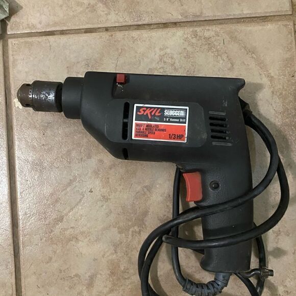 Skil hammer drill with bits, Chuck, grinder and blades - Picture 2 of 2